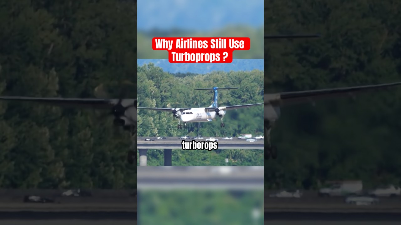 Why Airlines Still Use Turboprops ?
