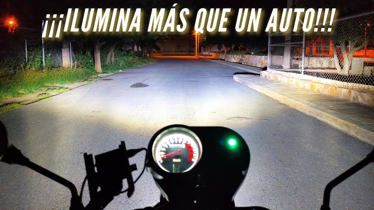 Faro y auxiliares Daymaker / explicación y pruebas | Proyecto Cafe Racer, Scrambler, Brat