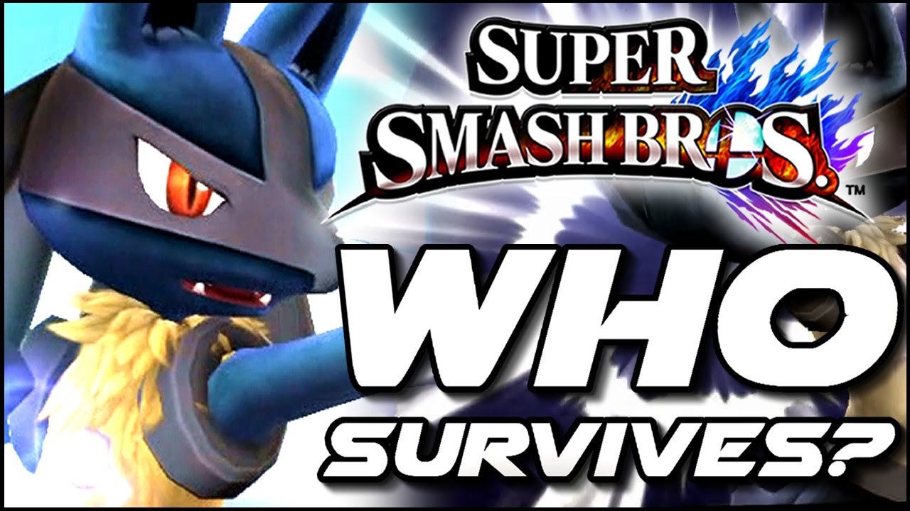 Super Smash Bros WHO CAN SURVIVE Lucario's SMASH at 300%? (Wii U)