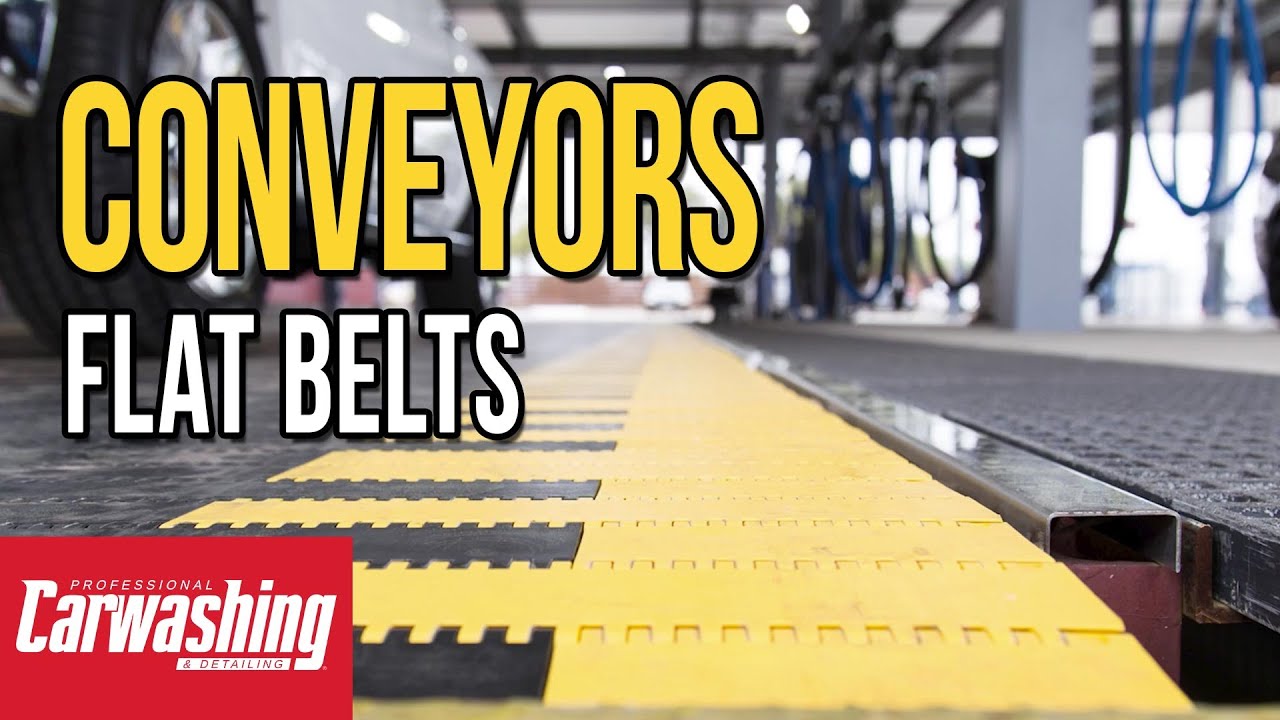 Conveyors: Flat belts