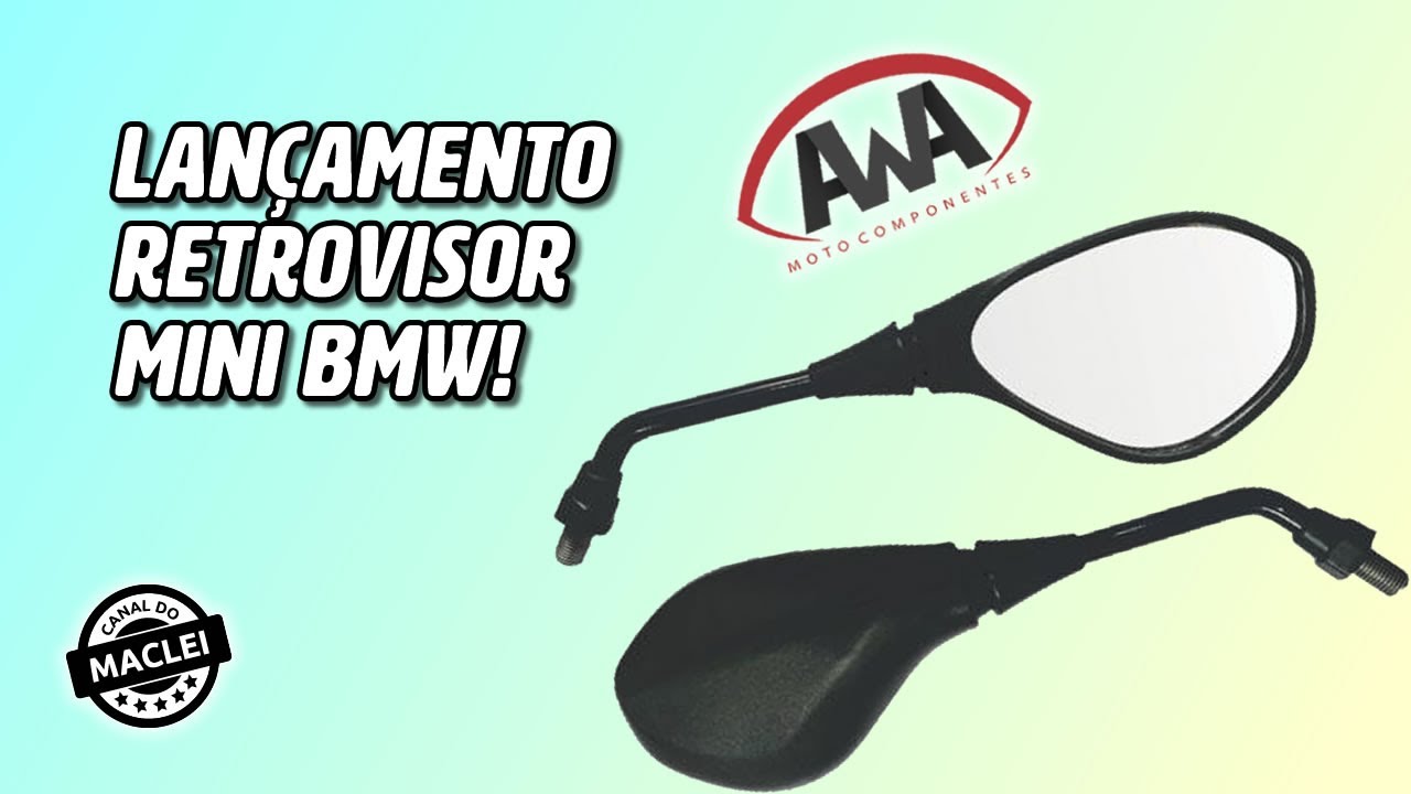 UNBOXING RETROVISOR MINI BMW F800 GS650, LAN&Ccedil;AMENTO!
