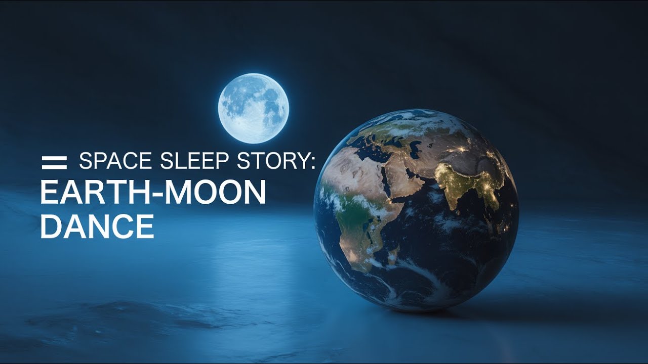 Space Sleep Story | Earth-Moon Dance | 2 Hour Lunar Science for Adults