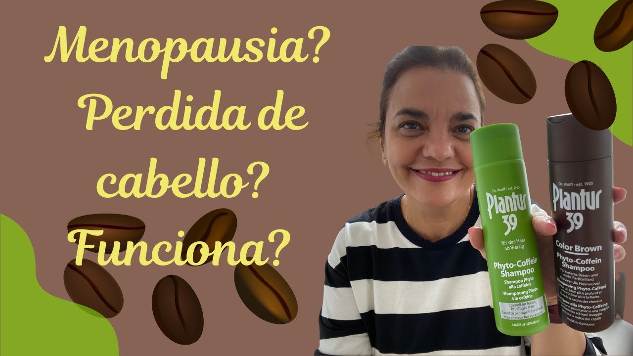 Menopausia? Pierdes cabello? 2 shampoos de Plantur 39 (color verde) A partir de 40 años.Con Cafeína.