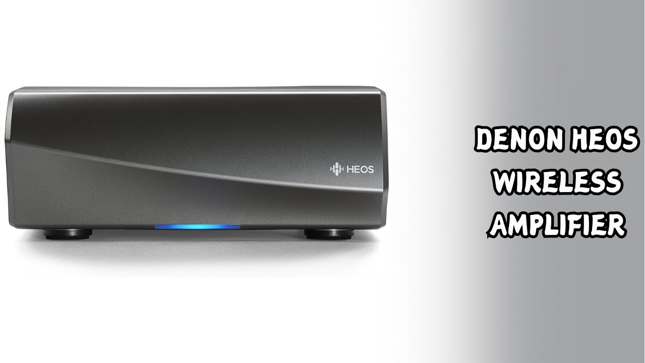 Denon HEOS-AMP Wireless Amplifier | Powerful 100W Output
