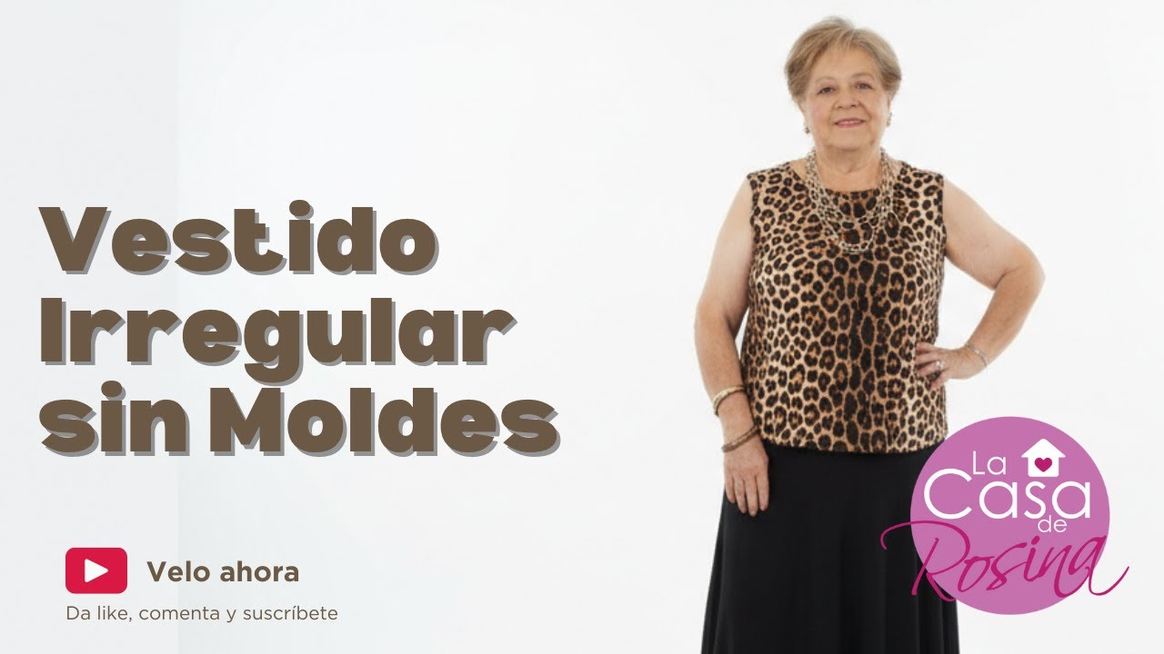 Vestido Irregular Perfecto | Sin Patrón, Solo Medidas
