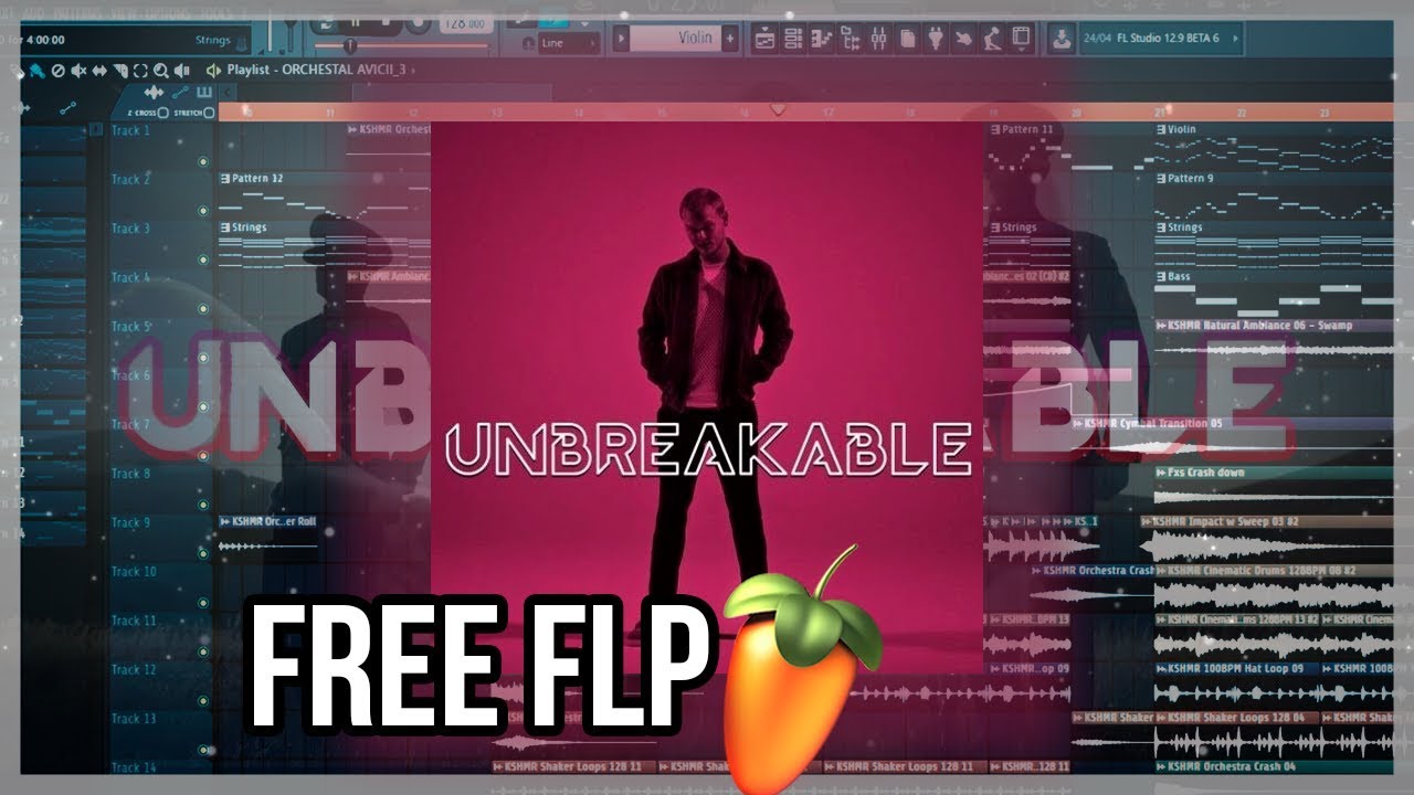 Avicii - Unbreakable (Strings Version) Free FLP for Learn!