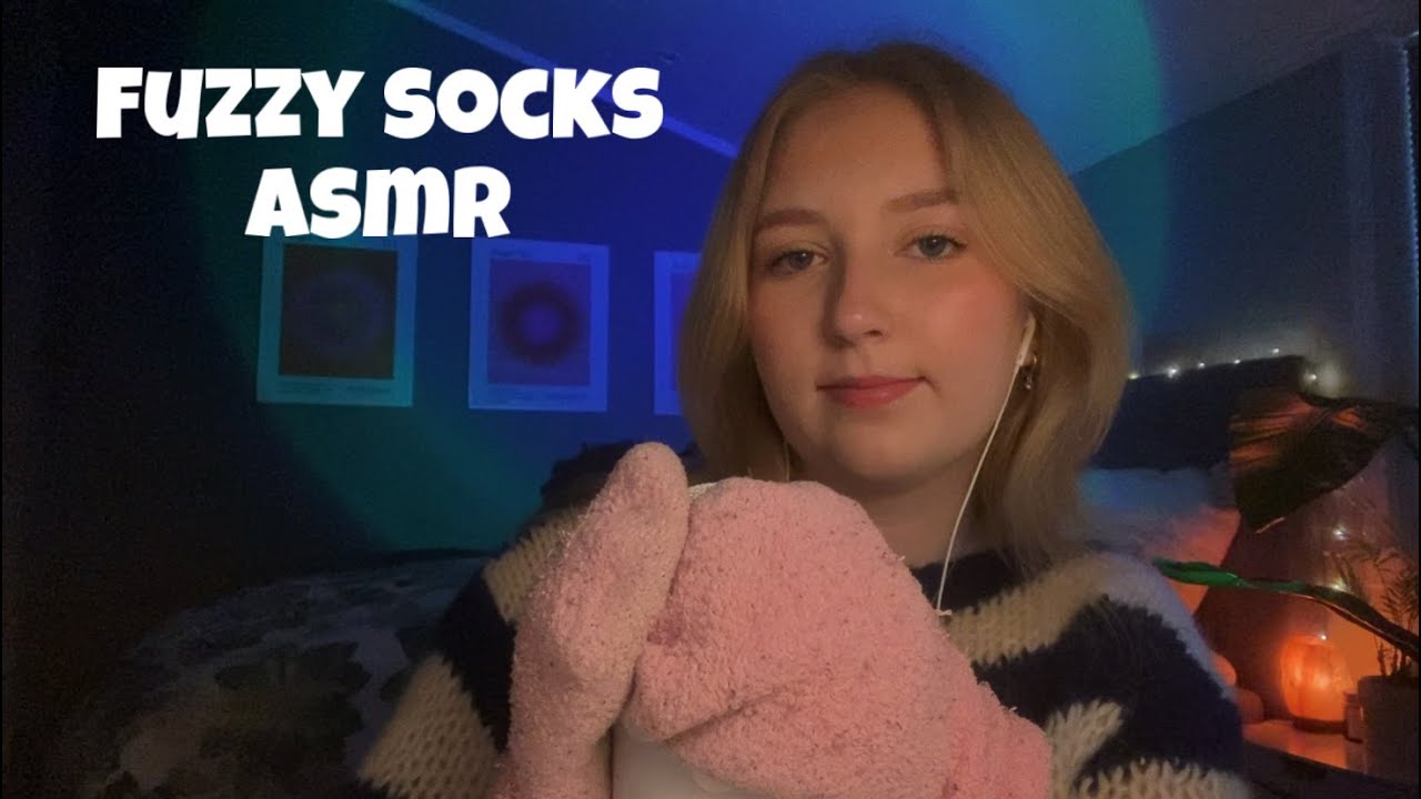 Fuzzy socks ASMR ☁️