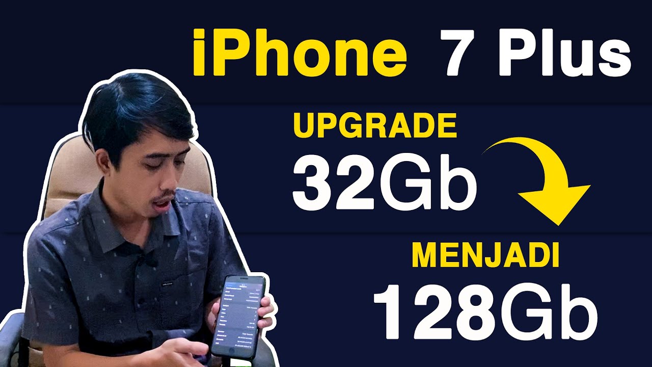 iPhone 7 Plus Upgrade Memory Internal dari 32GB ke 128GB | Candra Apple Solution