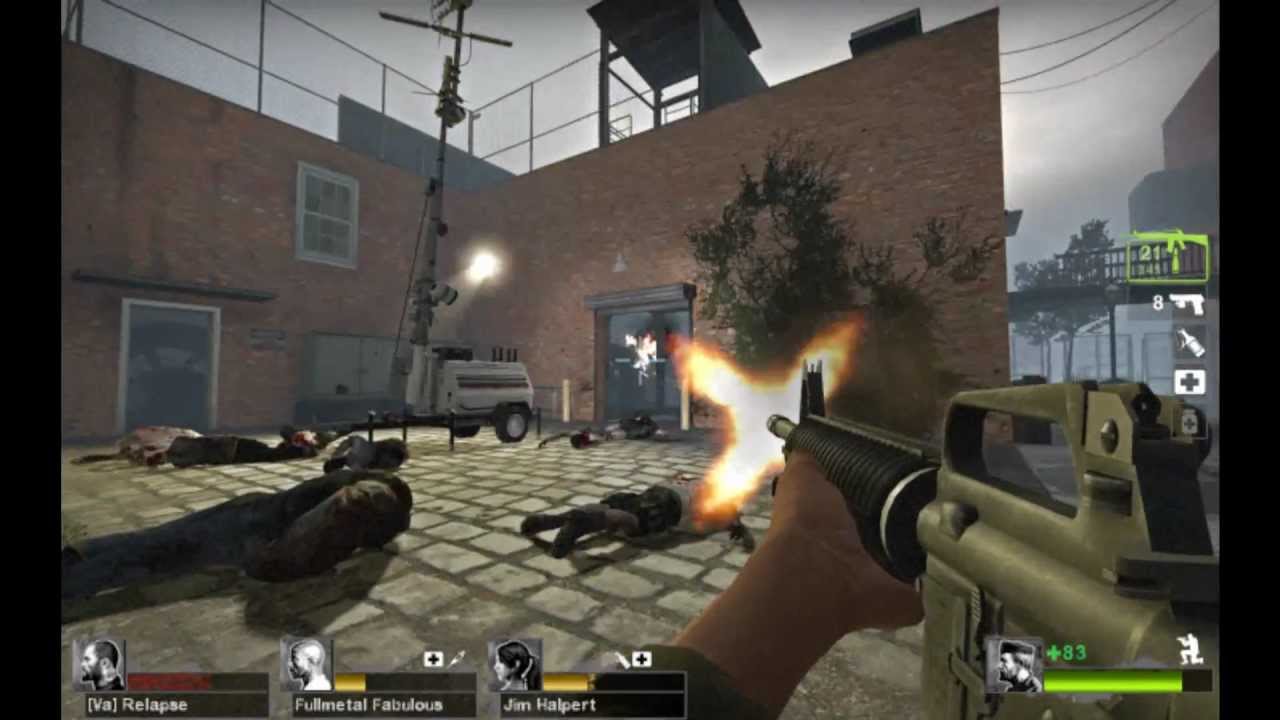 Left 4 Dead 2 DLC The Sacrifice Finale Gameplay (Bill's Death)
