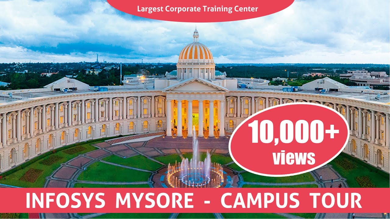 Infosys Mysore DC - Campus Tour | Inside the world's largest corporate training center