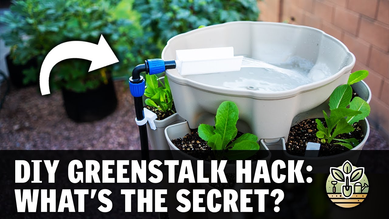 DIY GreenStalk Watering Hack That Actually Works!