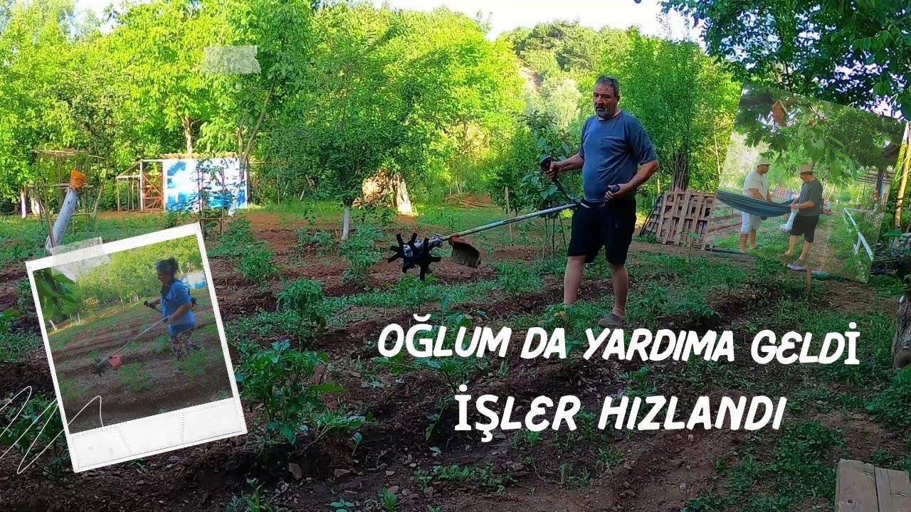 HAYAT KURTARAN BİR ALET ...OĞLUM EL ATTI BAHÇE DÜZENE GİRDİ