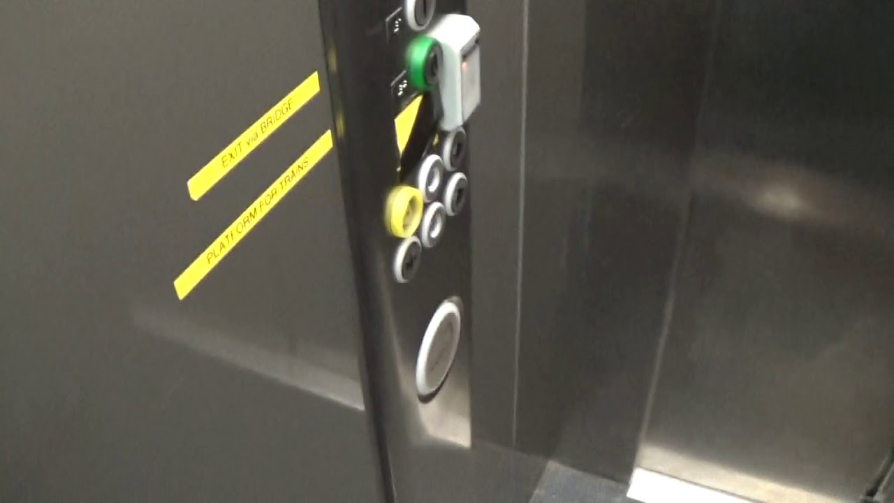 Kone EcoDisc Elevator At The Newry Train Station