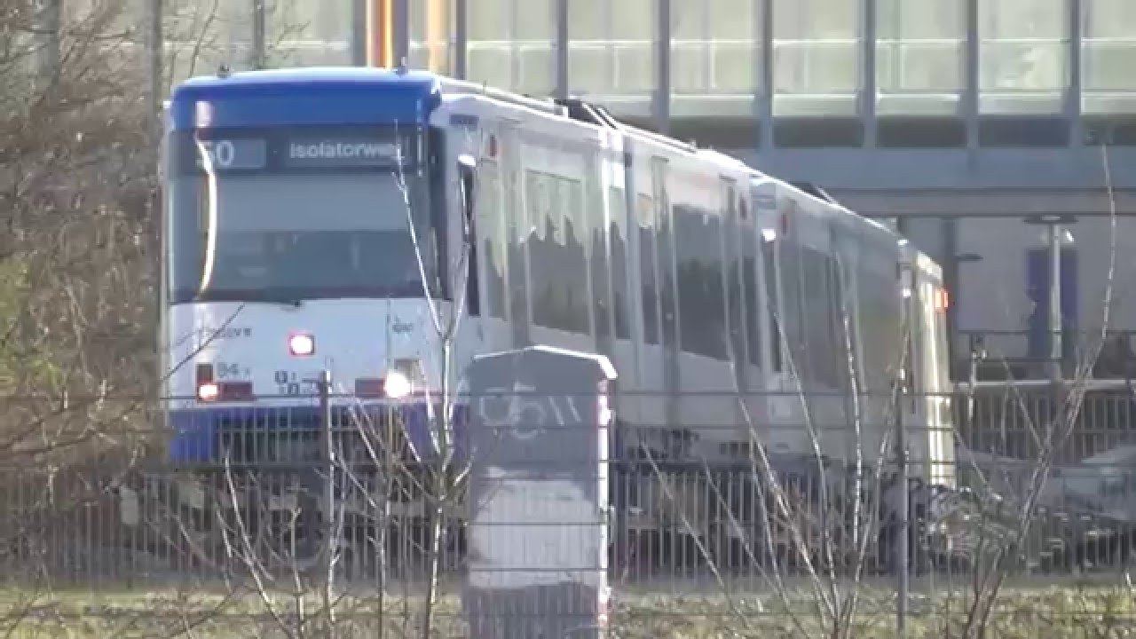 GVB Amsterdam M4 CAF en M5/M6 Metro 53 op Kraaiennest
