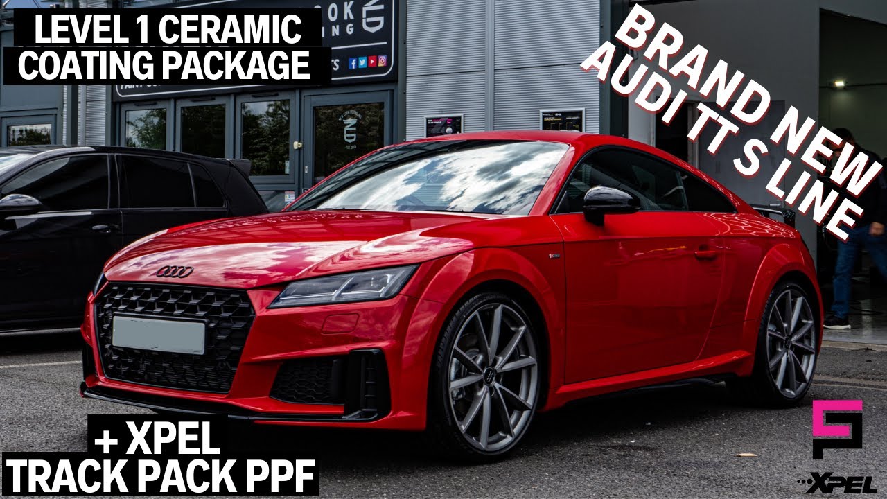 СОВЕРШЕННО НОВАЯ AUDI TT S LINE в студии покрытий Xpel Ultimate Fusion PPF и Ceramic Pro!