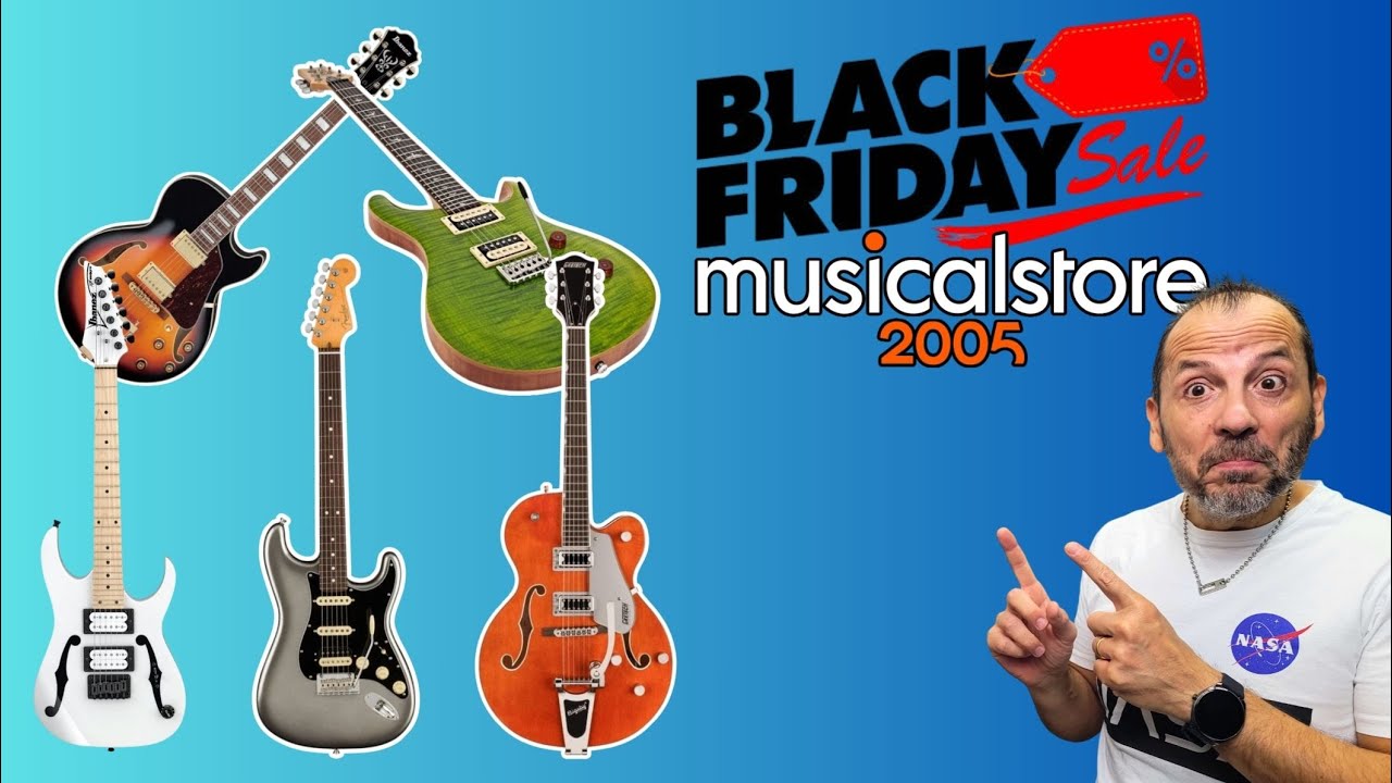 Le migliori Chitarre in Offerta al Black Friday - Novembre 2025 - MusicalStore2025