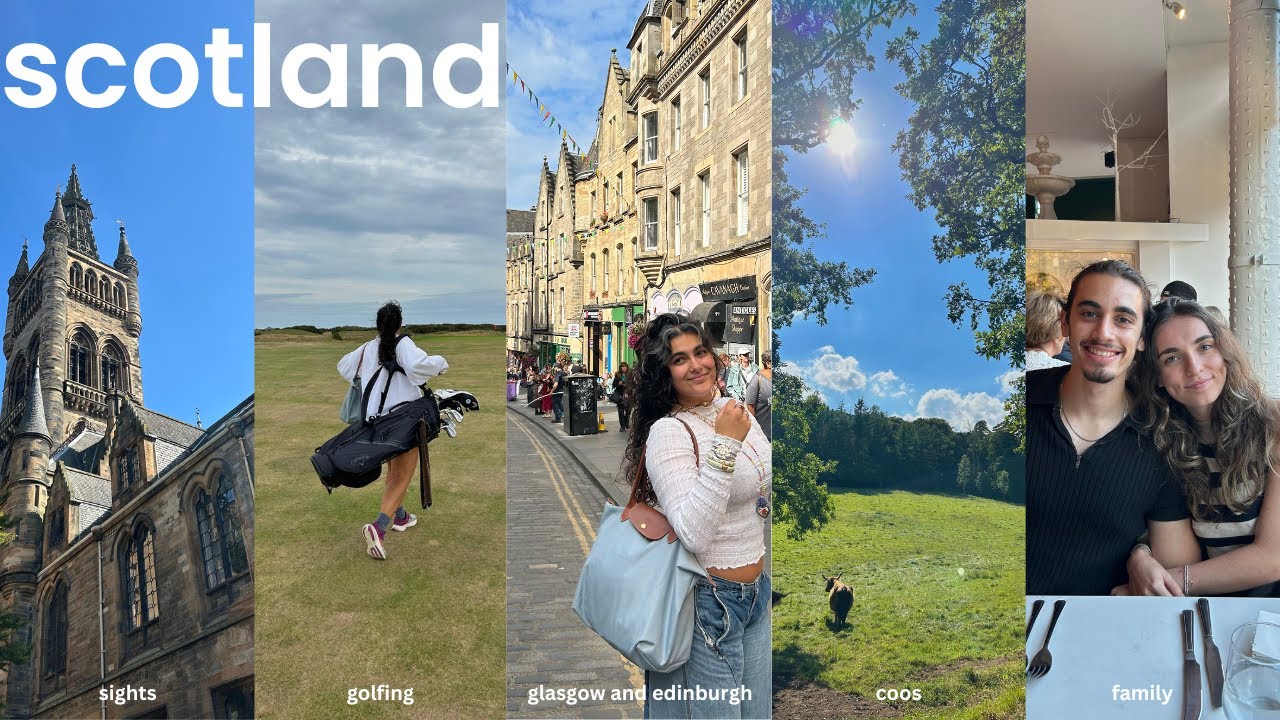 a postcard from scotland in late summer