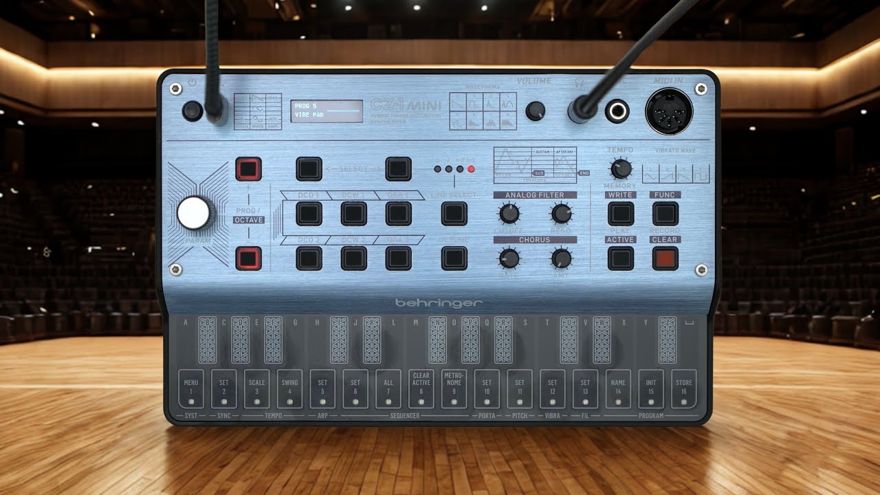 Behringer CZ-1 Mini: Soundcheck with Strymon Cloudburst