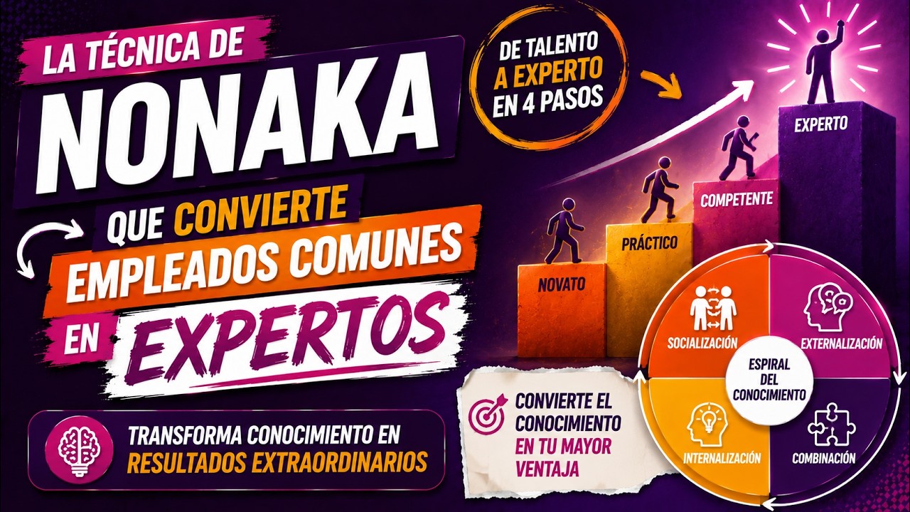 #GestionDelConocimiento. Espiral de conocimiento de Nonaka y Takeuchi