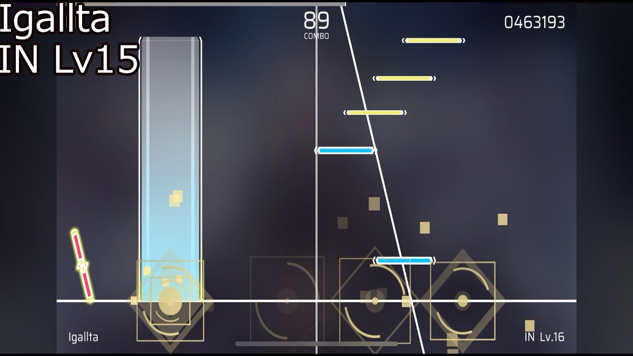 【Phigros】Igallta ｜ IN Lv15｜スマホプレイ