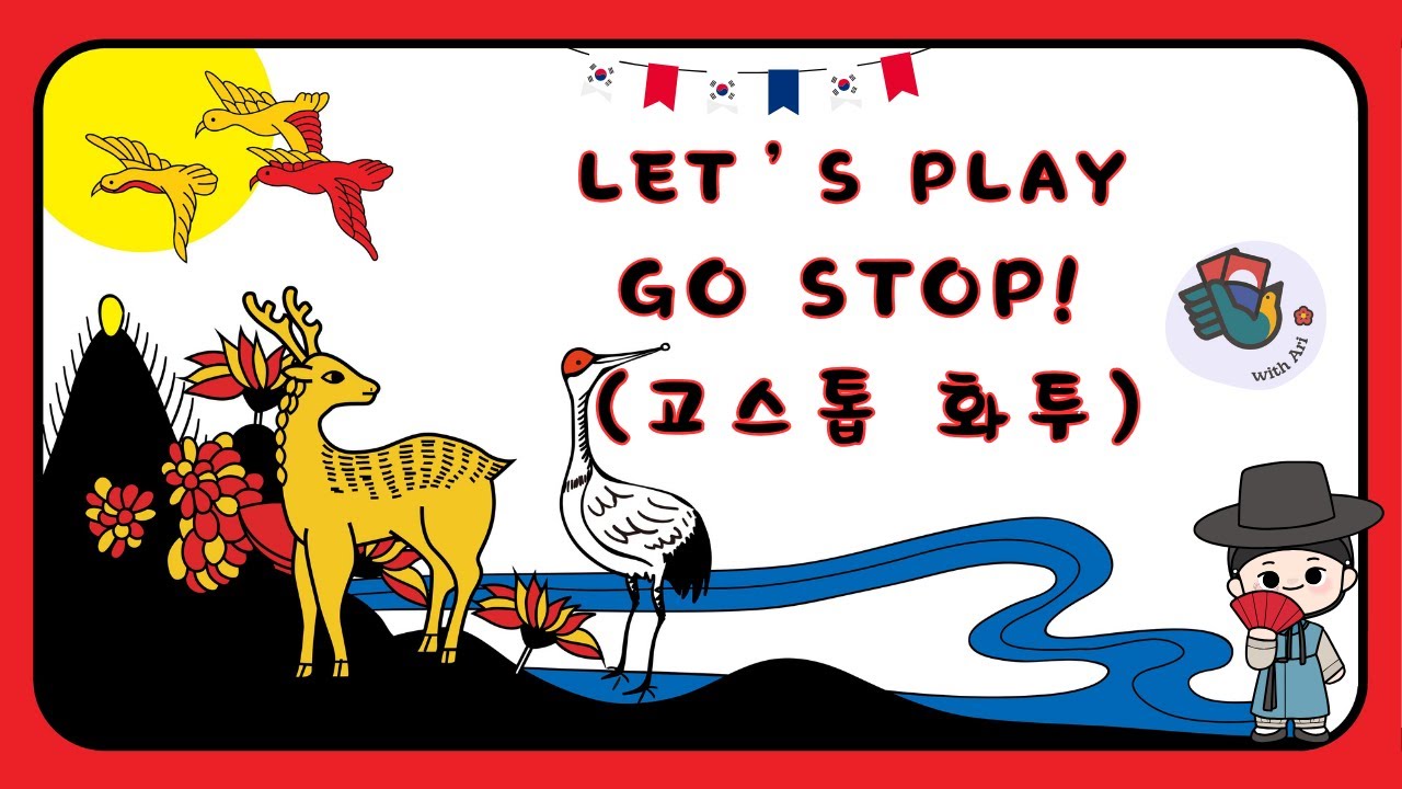 Let's play GO STOP - KOREAN POKER! GAMEPLAY | Go-Stop Hwatu | 002