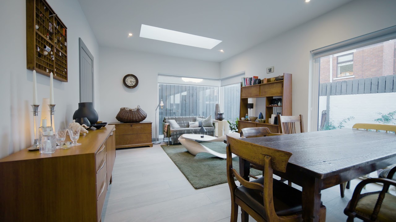 Robert Gilmour Architects urban courtyard extension semi detached