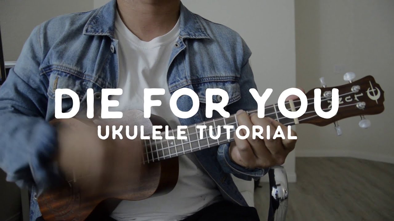 Урок игры на укулеле песни Die For You группы The Weeknd