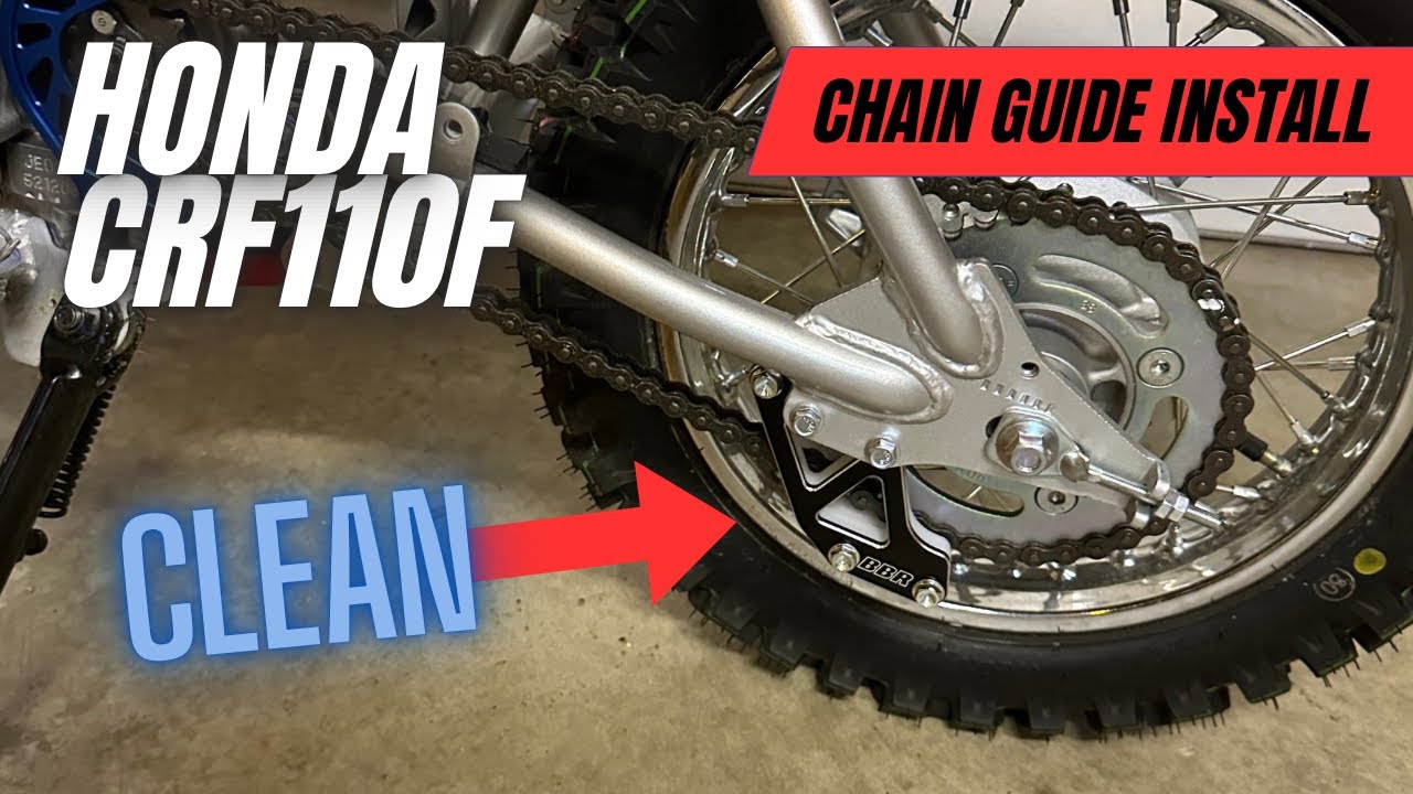 Chain Guide Install on Honda CRF110 - BBR Motorsports