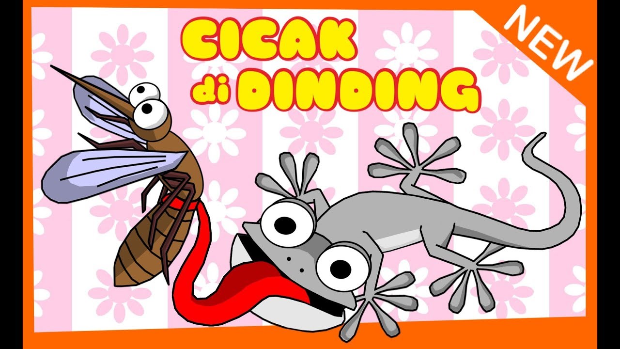 Lagu Anak Anak | Cicak Di Dinding