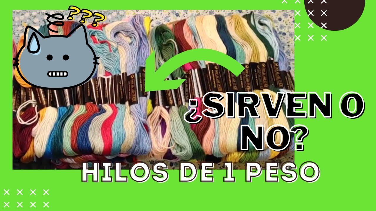 Hilos chinos para bordar de Amazon: ¿Funcionan o no? | Comparación con DMC