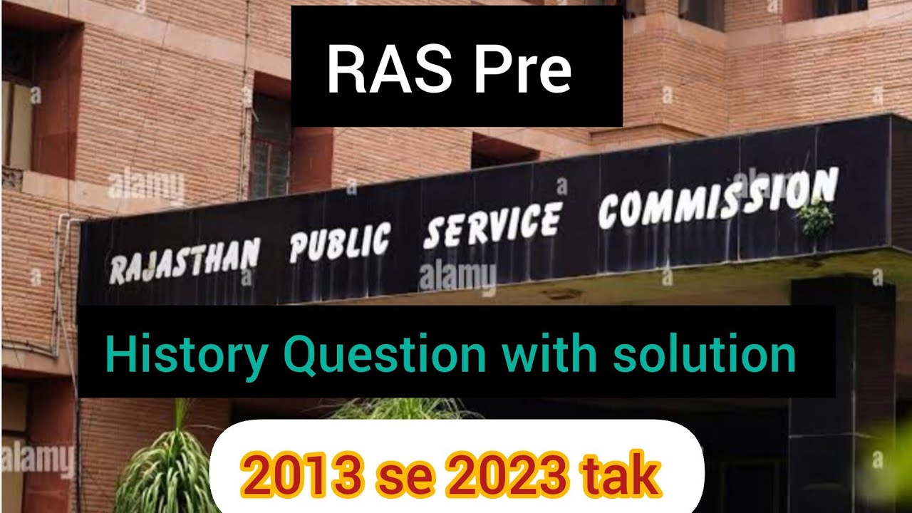 RPSC RAS Pre  - History 2013 se 2023 tak ke question#rpsc#rpscprelims #historymcq #prehistory#jobs