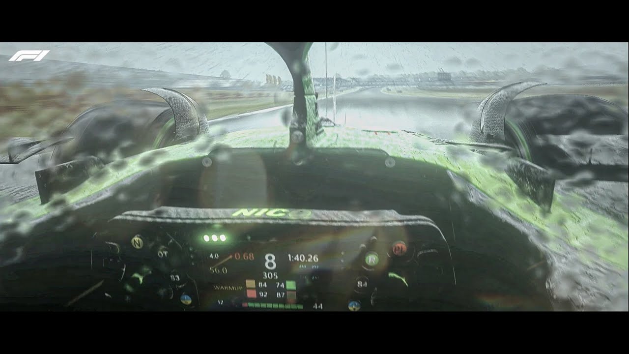 Нико Хюлкенберг Сильверстоун GP 2025 Шлем Cam | Assetto Corsa Ultra Realistic #f1 #racing #assetto