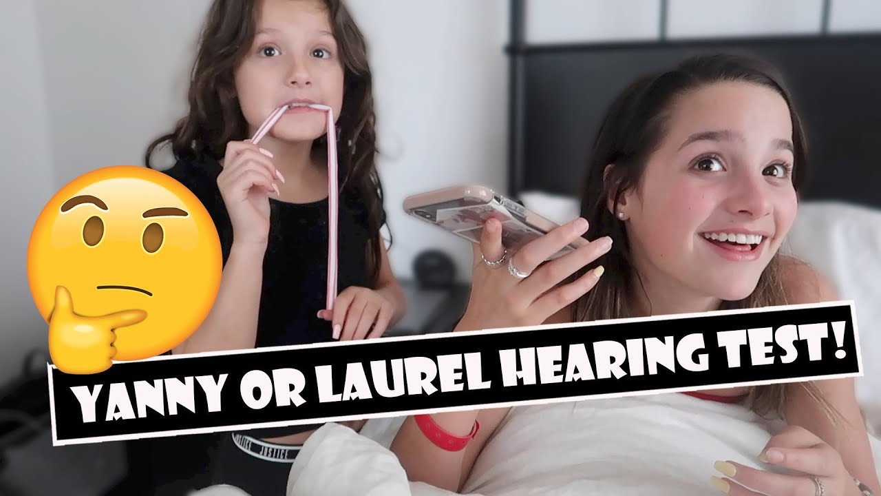 Yanny Or Laurel Hearing Test 🤔 (WK 385) | Bratayley