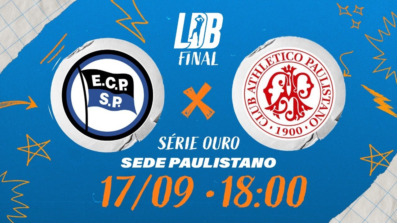 FINAL LDB 2025 | Pinheiros x Paulistano | Série Ouro | Sede Paulistano | 17/09/25 | Ao vivo | 18:00