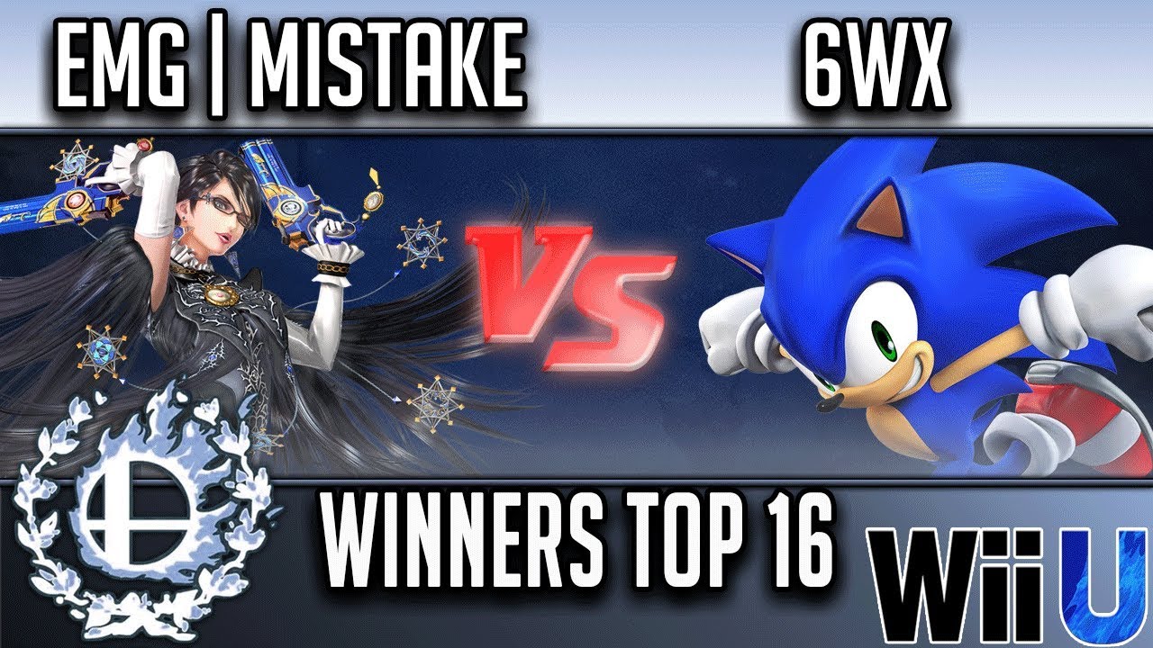 Showdown Battle Royale 2 WINNERS TOP 16 - EMG | Mistake (Bayonetta) vs 6WX (Sonic)