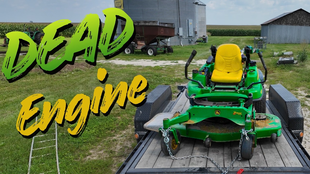 DEAD Engine! This John Deere Z520A Zero Turn Mower has MAJOR problems