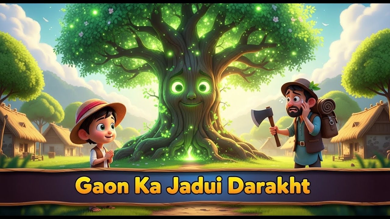 Jadui Darakht Ki Kahani 🌳 | Moral Story for Kids Urdu/Hindi | Urdu/Hindi Cartoon
