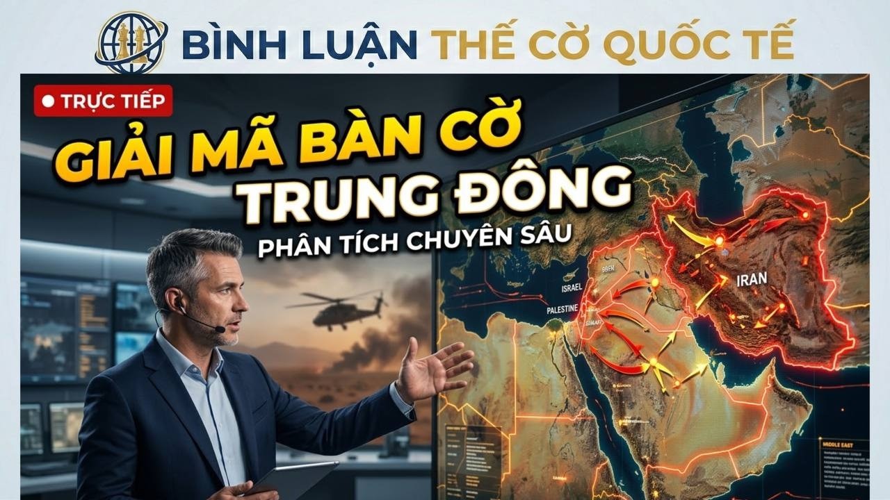 🔴 LIVE: Phân Tích Chuyên Sâu Chiến Tranh Trung Đông - Diễn Biến & Tác Động Global