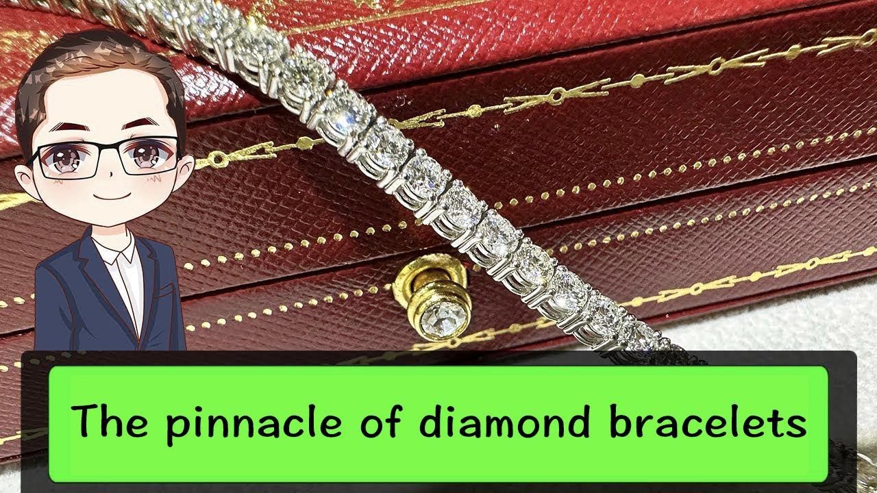 The pinnacle of diamond bracelets