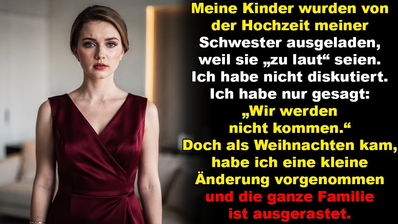 Meine Familie verbot meinen Kindern die Hochzeit – meine Reaktion schockierte alle.