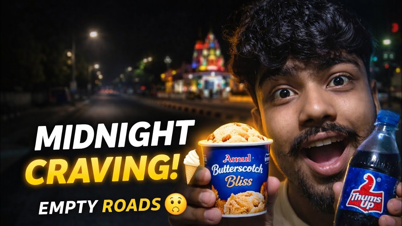 Midnight Craving, I Ordered Snacks at Midnight; Blinkit Delivery! Watching Movies 🎬 | Bike Ride 🏍️✨