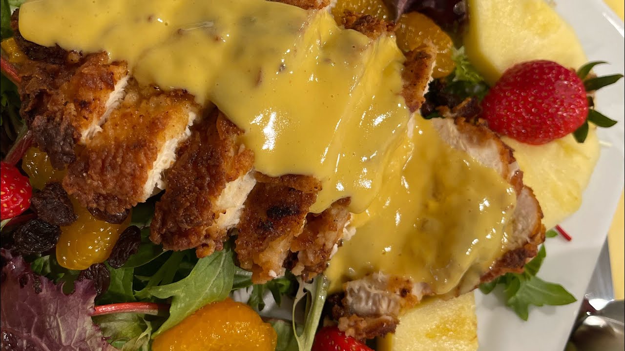DERBY CITY CHICKEN SALAD not DIRTY CHICKEN #Friedchickensalad