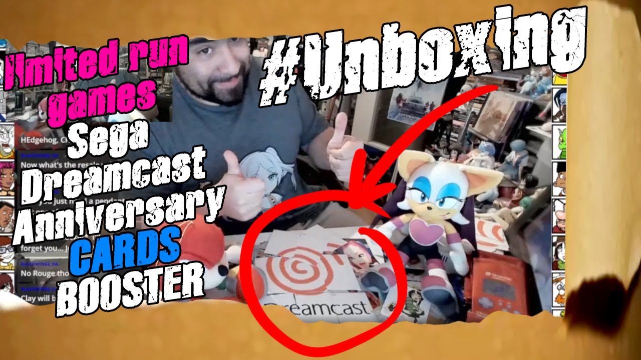 CollectorGaming #unboxing Dreamcast CARDS! #limitedrungames