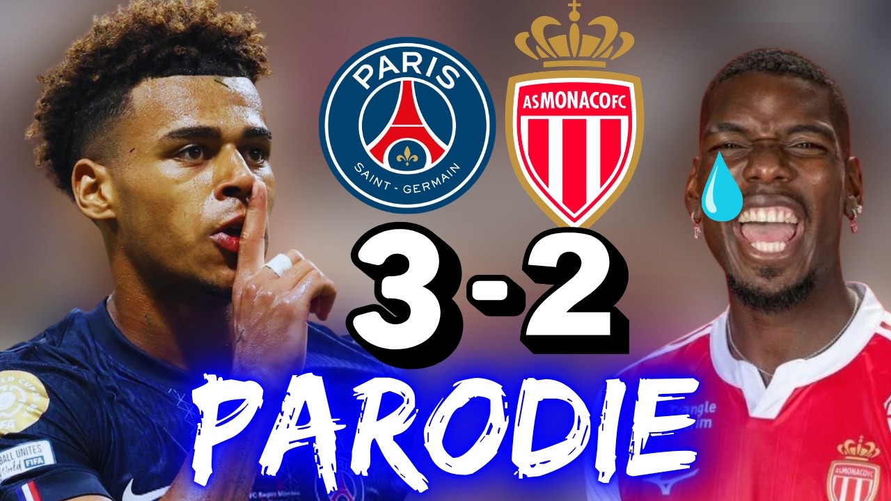 🎵 PSG 3-2 Monaco | Parodie Remontata LDC 🎵