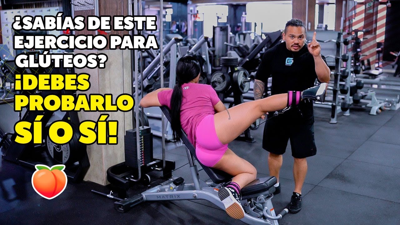 Sabías de este ejercicio para glúteos, ¡Tienes que probarlo sí o sí! 🔥🍑