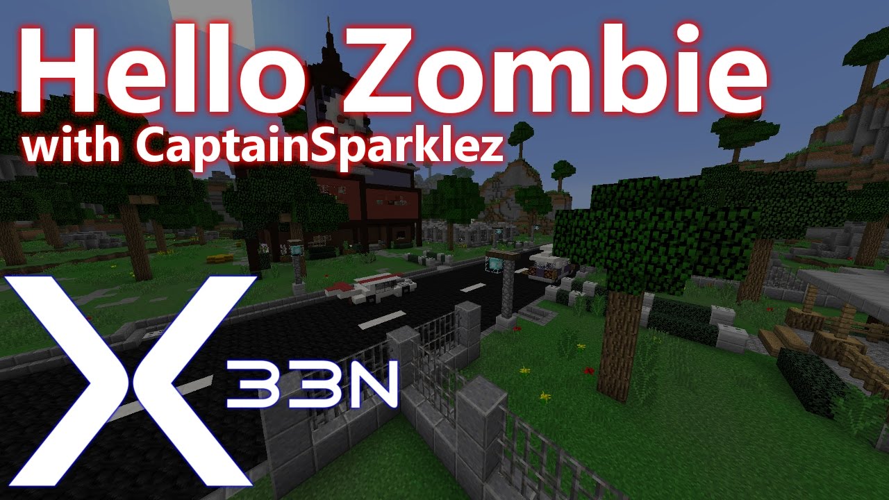 Minecraft:  Hello Zombie w/ CaptainSparklez - Sneaky Adventure Map