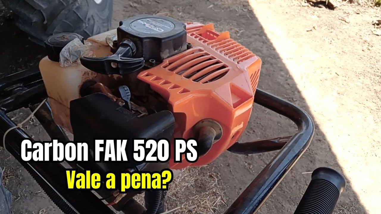 Perfurador de Solo Carbon FAK 520 PS | Vale a pena?