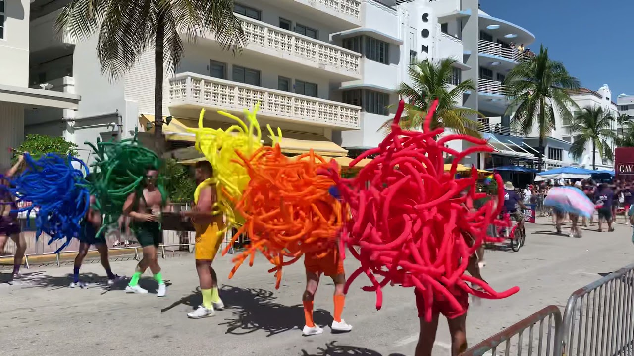 Gay Pride in Miami Beach. September, 2021
