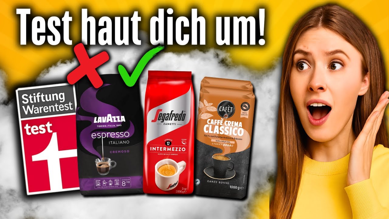Billiger Kaffee besser als Marken! Stiftung Warentest &uuml;berrascht alle!