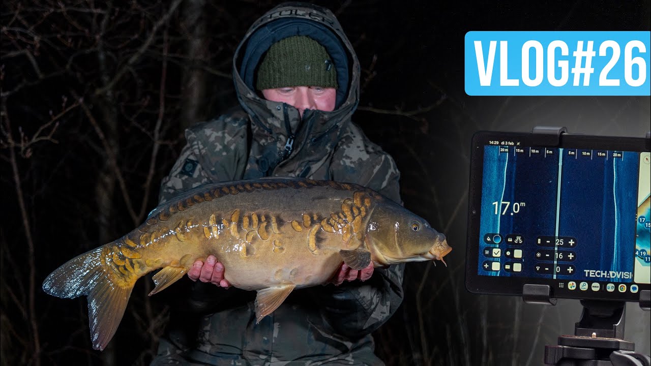 WINTERVISSEN OP KARPER MET -4! #VLOG26